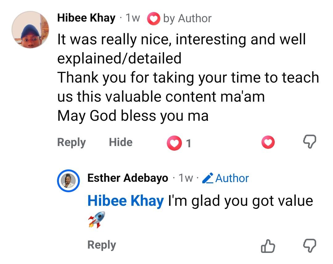 Hibee Khay says the class was interesting, valuable and clearly explained